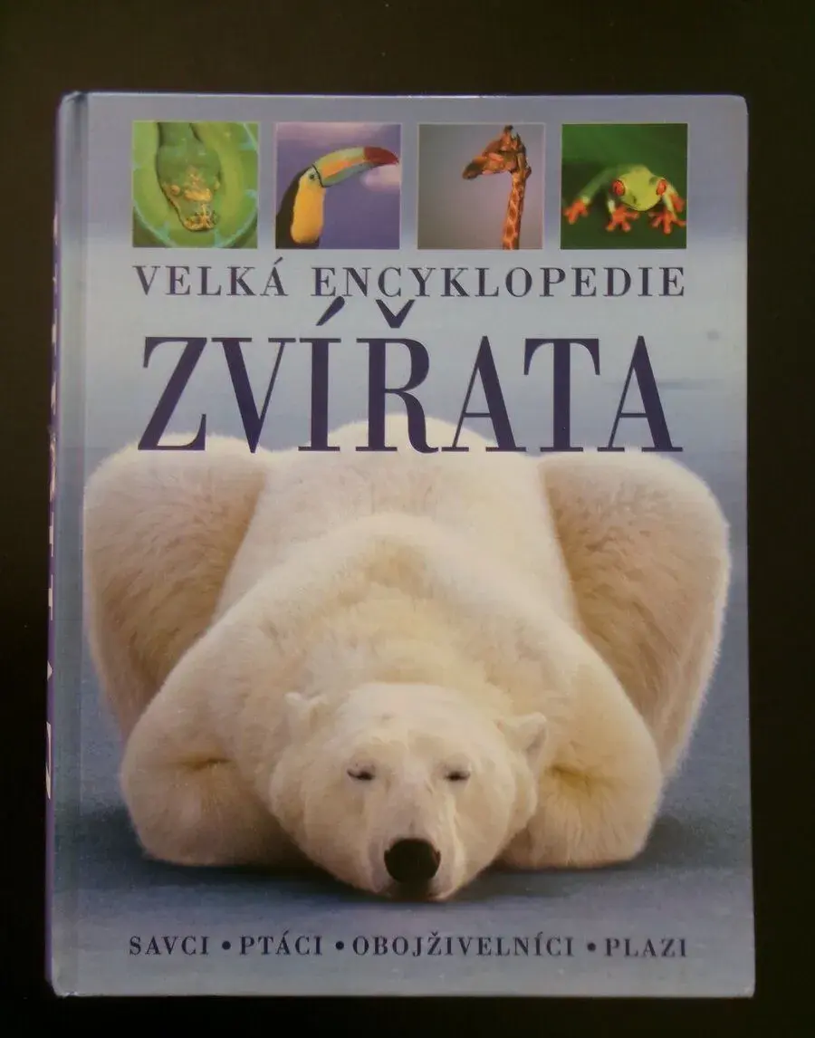 Velká encyklopedie Zvířata - savci, ptáci.
