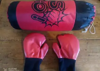 Dětský boxovací pytel a rukavice