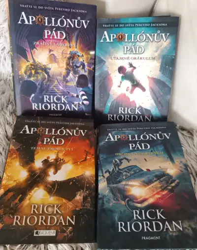 Knihy Apollónův pád – Rick Riordan