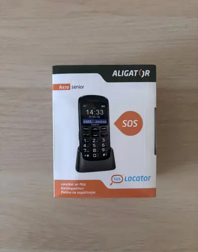 Senior telefon Aligator