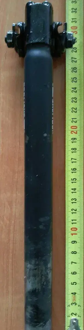 Sedlová trubka se zámkem dlouhá komplet 69Kč