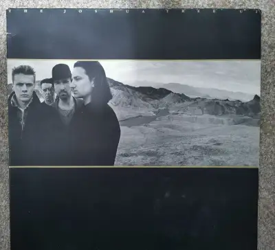 U2 – The Joshua Tree (LP, Původní 1. press 1987,