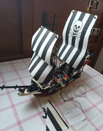 Lego 6286, piráti ,pirates, škuner