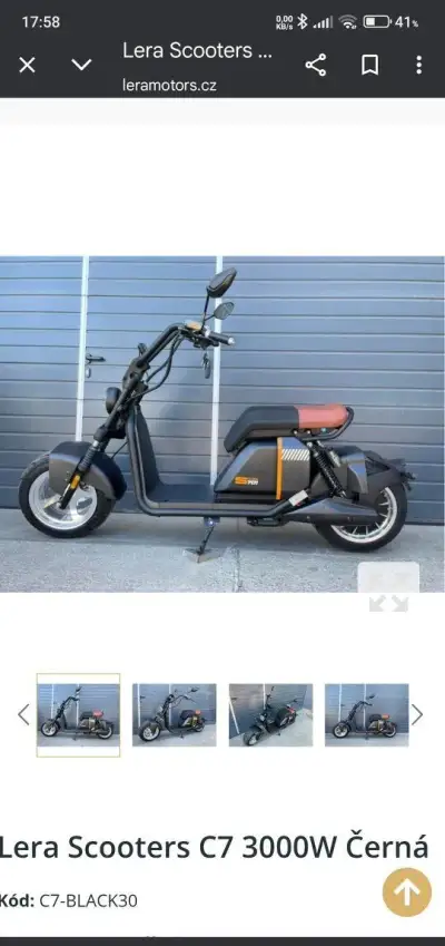 Skútr elektro 3000w