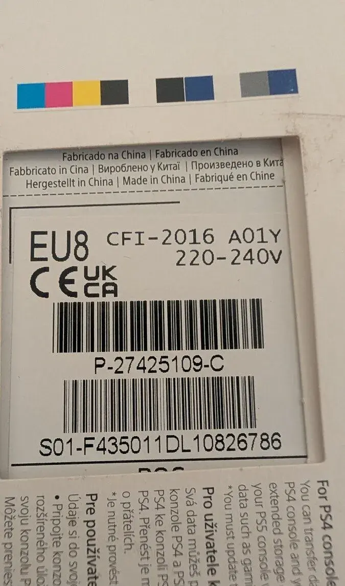 PS5 slim CFi 2016. sw 7.40 Novy-nerozbaleny