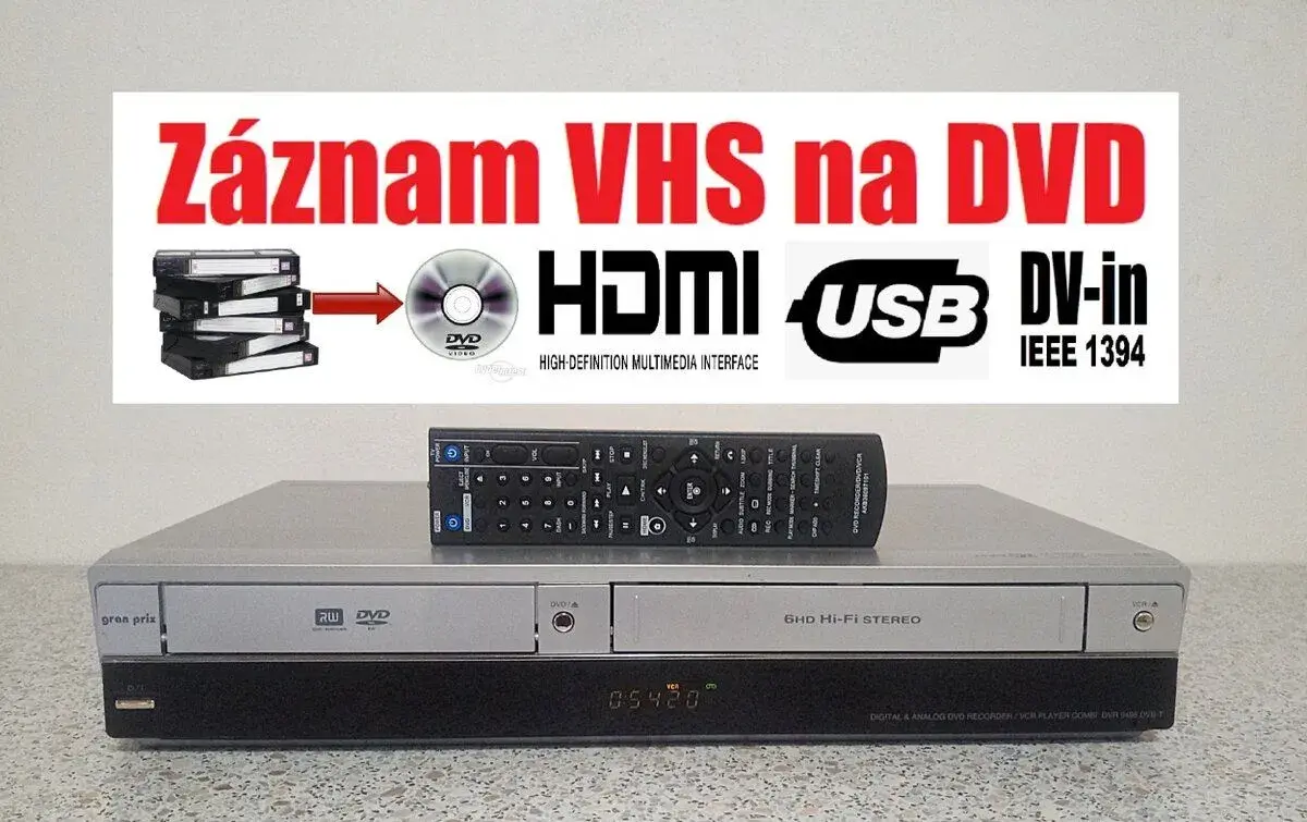 VHS/DVD Gran Prix DVR-9495(LG RCT689H)