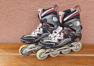 Kolečkové brusle, inline Fila Primo XT BOA vel. 43, 28 cm