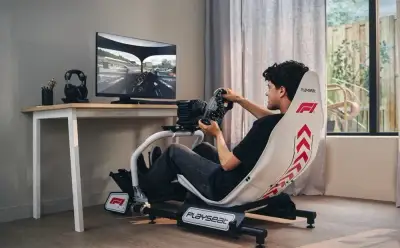 Logitech RS50 + F1 Wheel McLaren + pedály + Playseat F1