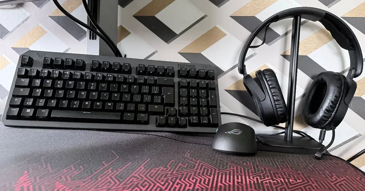 ASUS ROG a TUF herní periferie