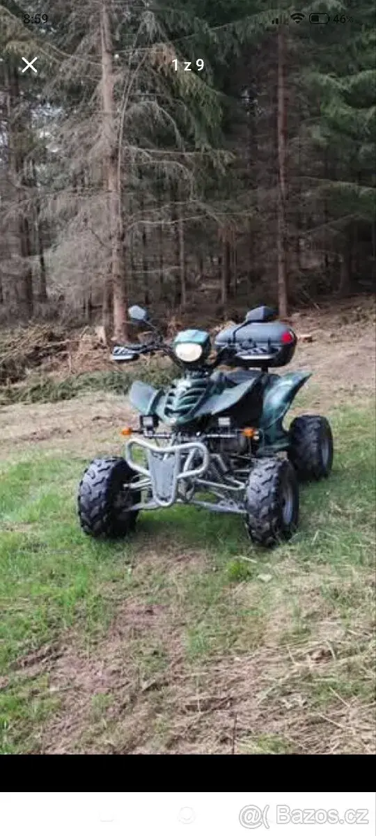 Čtyřkolka shynerai 200ccm