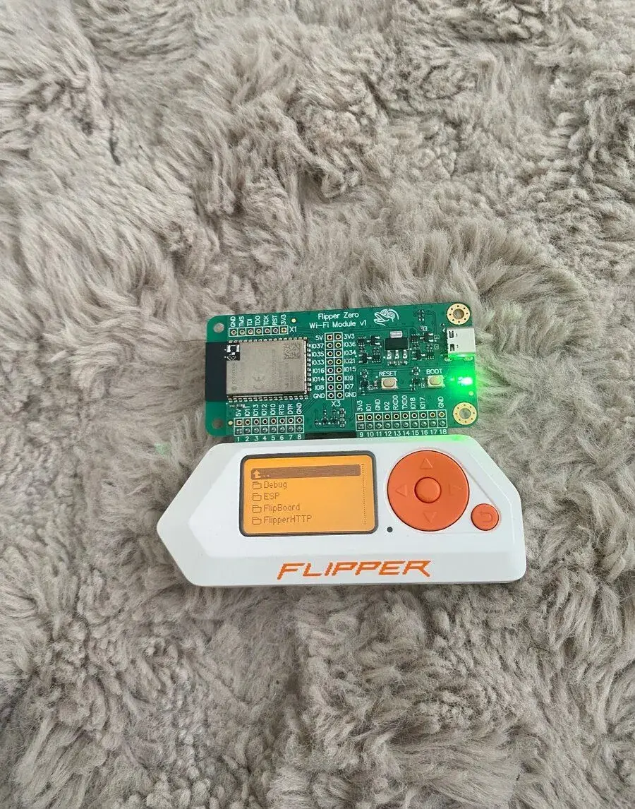 🐬 Flipper Zero + Wi-Fi Dev Board V1