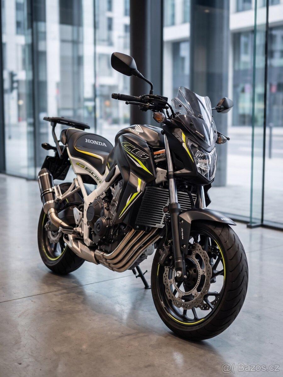 Honda CB 650F ABS (2016) – Původ ČR, Arrow výfuk, po servise