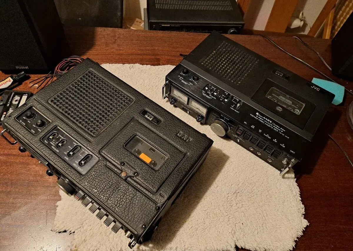 JVC CD-1635 reportážní tape deck