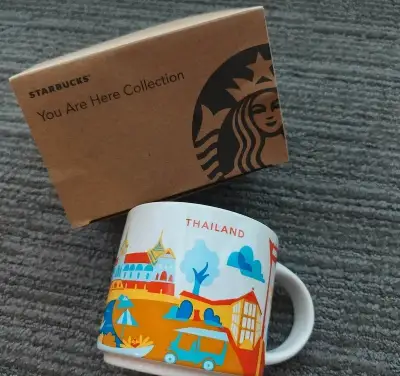 Starbucks hrnek Thajsko You are here kolekce YAH káva