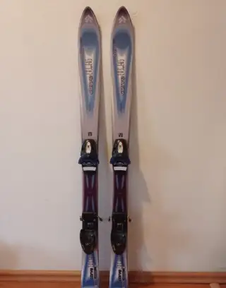 Dětské lyže 110 Tecno + lyžáky vel. 23