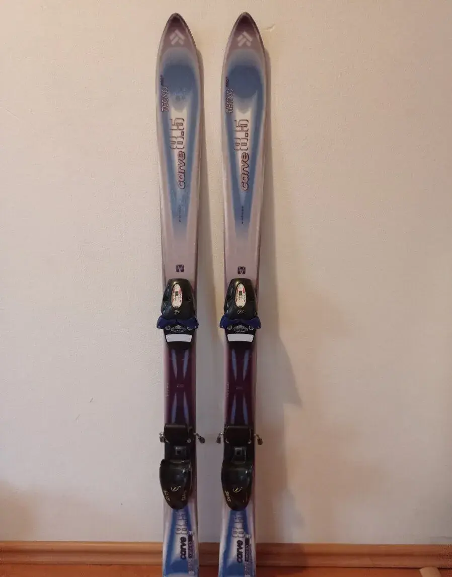 Dětské lyže 110 Tecno + lyžáky vel. 23