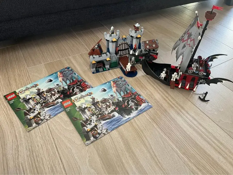 Lego castle fantasy 7029 Skeleton Ship Attack / Útok lodi ko