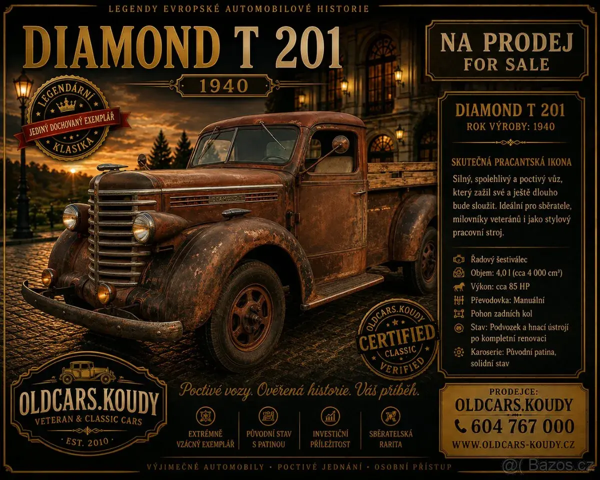 Diamond T 201 r.v. 1940