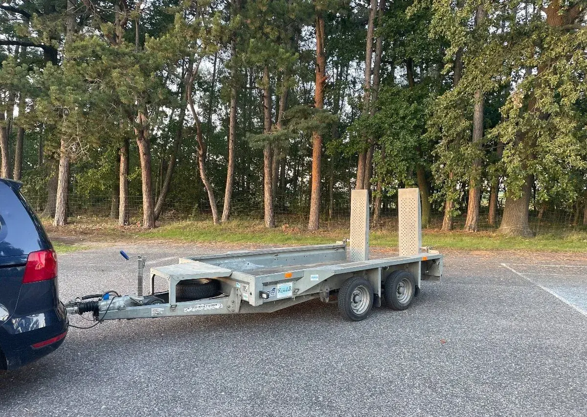 Přívěs Ifor Williams, 3500kg, 1,6x3m, 2019, listová pera