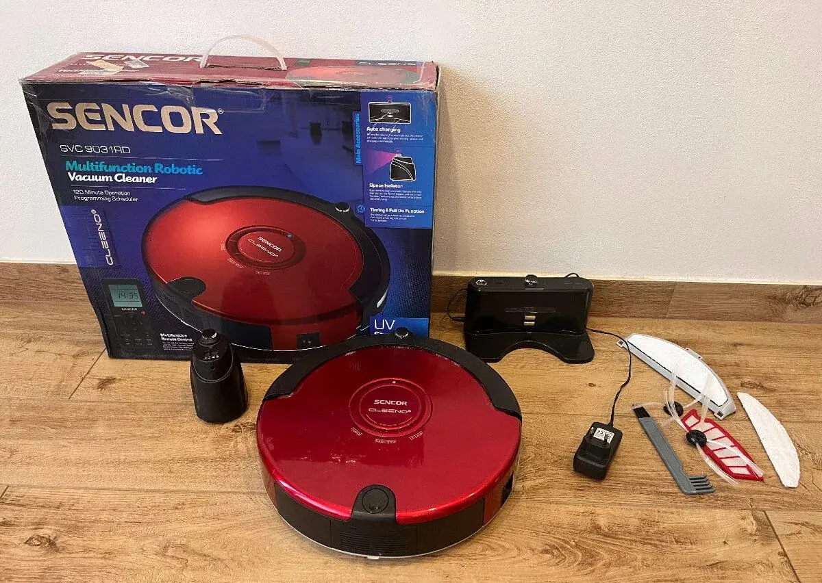 Robotický vysavač SENCOR SVC 9031RD