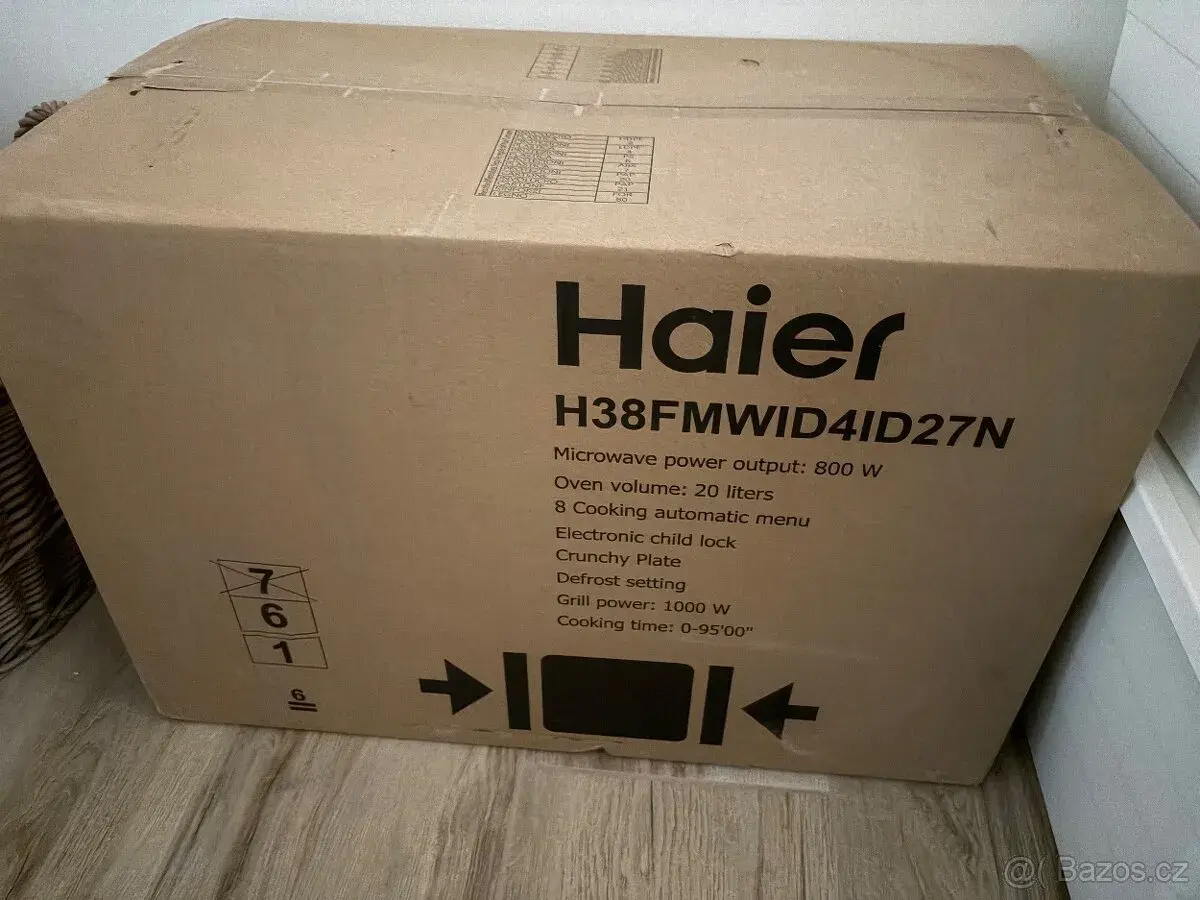 Haier vestavná mikrovlnná trouba