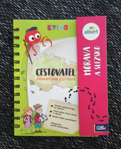 Kniha/zápisník cestovatel