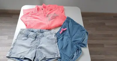 Dívčí mikina Sam a 2x kraťasy vel. 164