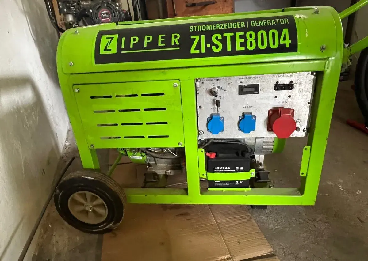 Elektrocentrála zipper el. Startér