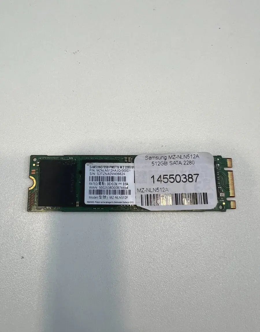 SSD Samsung PM871b 512GB M.2 SATA 2280