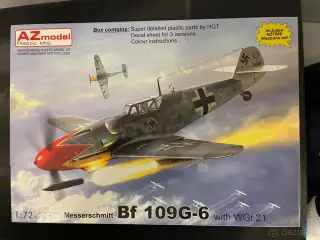Plastikový Model 1:72 Messerschmitt Bf 109G-6