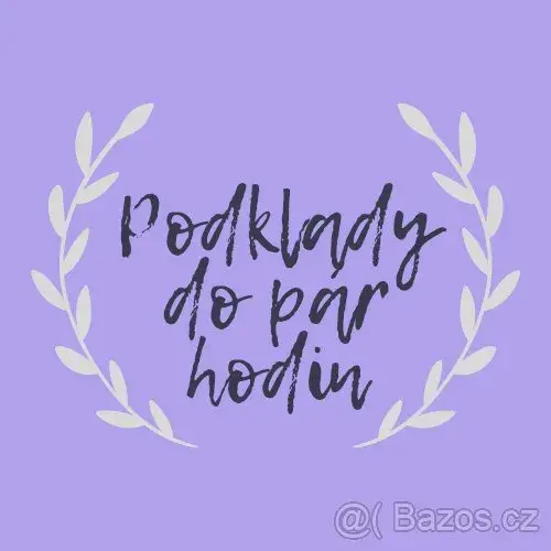 Poradenství, zpracování podkladů pro závěrečné práce