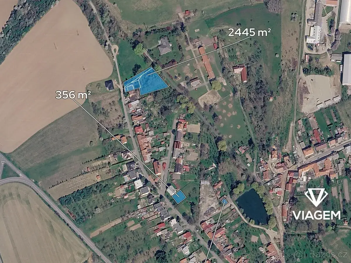 Zahrada 2 875 m², Podíl 15 % o výměře 328 m²
