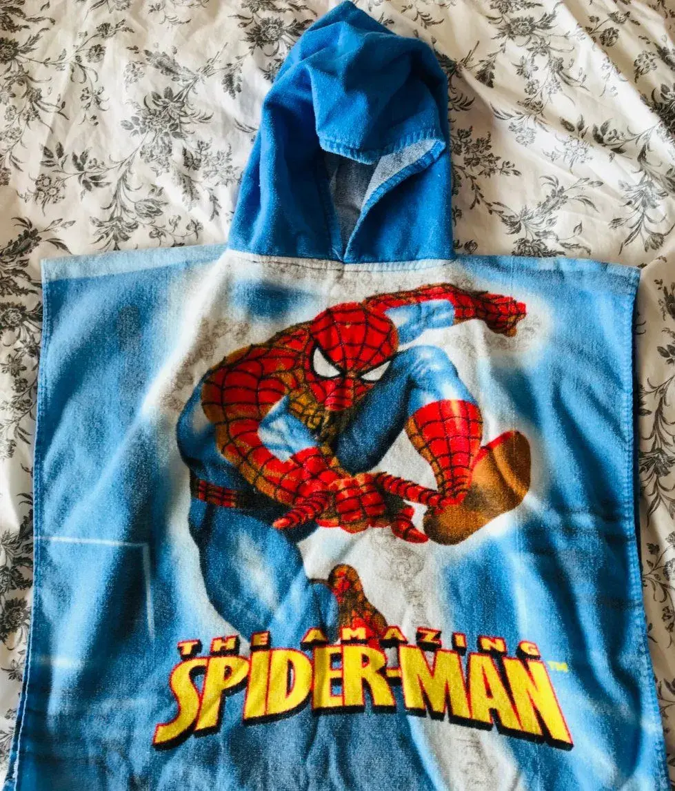 Ručník/pončo Spiderman - věk 2-5let