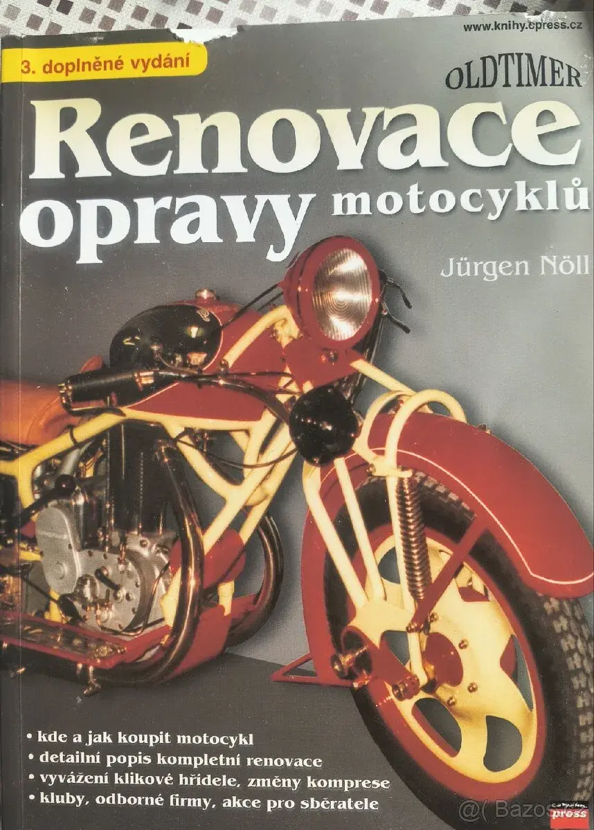 Renovace opravy motocyklu