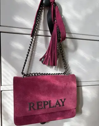 Kožená kabelka Replay