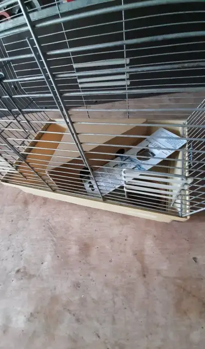 Klec pro křečka s výbavou