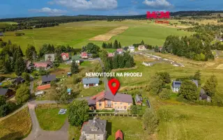 Prodej hotelu, penzionu s rodinným domem 700 m2, Abertamy