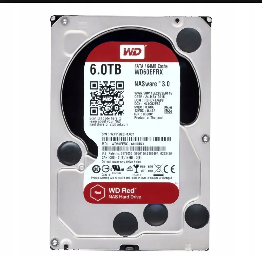 HDD 6TB WD Red