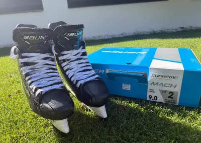 Brusle Bauer Supreme Mach – vel. 9 / Fit 2 – téměř nové