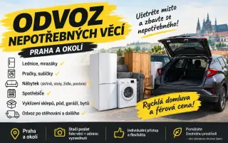 ODVOZ STARÝCH A NEPOTŘEBNÝCH VĚCÍ – PRAHA A OKOLÍ