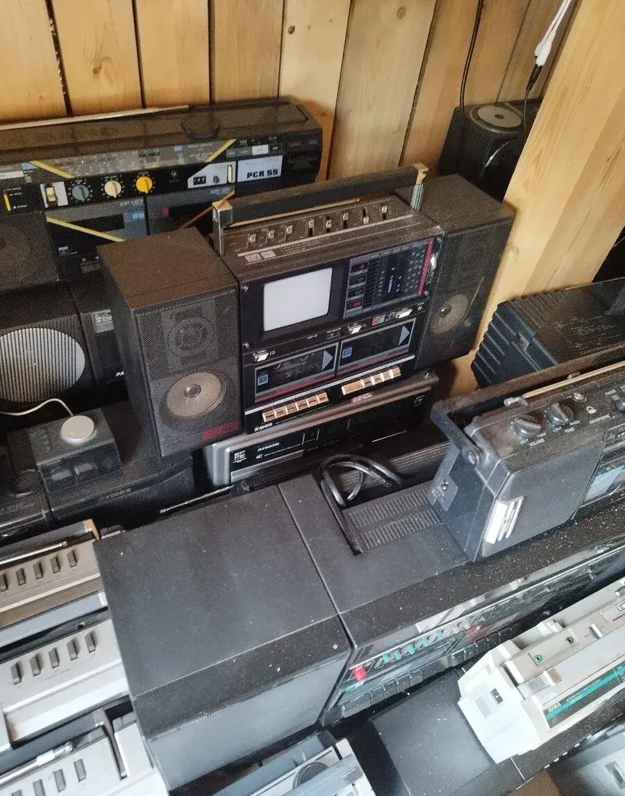 Boombox radiomagnetofon