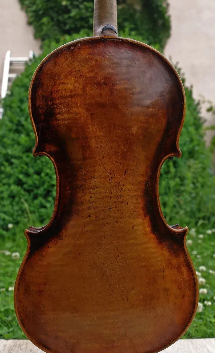 Staré 4/4 německé housle z19ho století dle Andrea Borelli