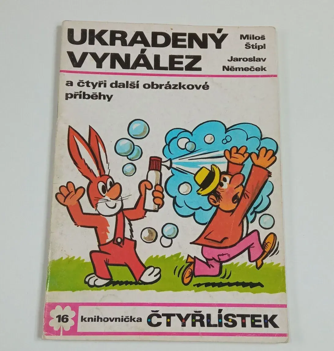 Čtyřlístek č. 16 Ukradený vynález LUXUS