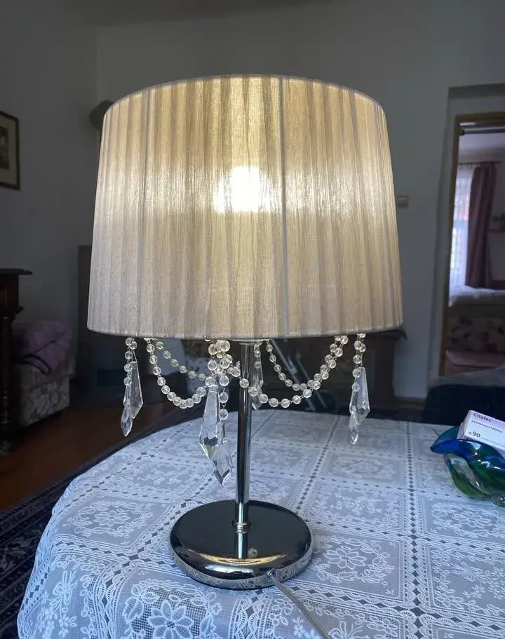 závěsný lustr + lampa