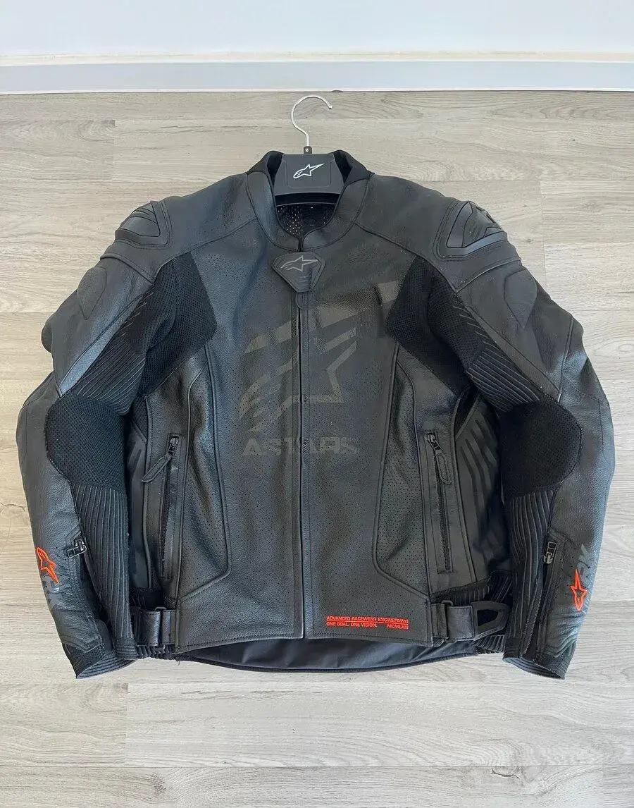 Kožená bunda na motorku Alpinestars GP Plus R V4 Rideknit