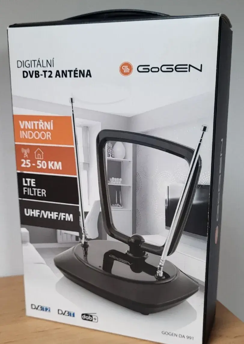 Digitální DVB-T2 anténe GoGEN DA 991
