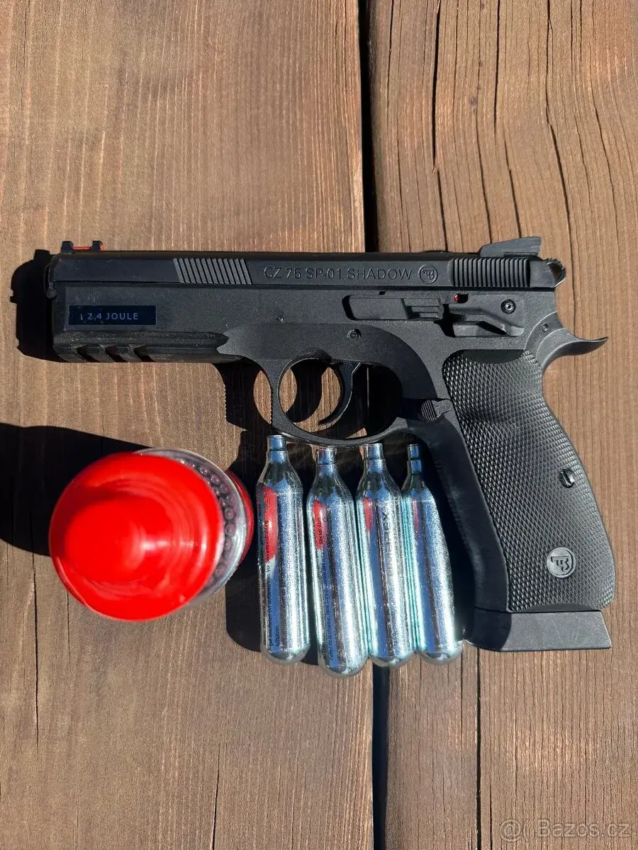 CZ 75 SP-01 Shadow – CO2 pistole 4,5 mm, 2,4 J