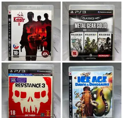 🎮 PS3 HRY NA PRODEJ – VELKÝ VÝBĚR