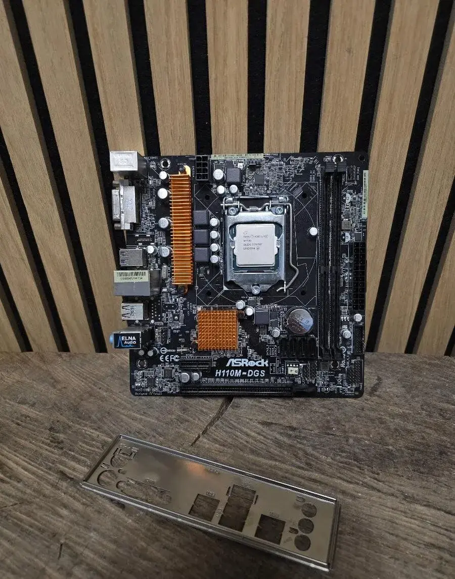 ASRock H110M-DGS - socket 1151 + Pentium G4400 - záruka