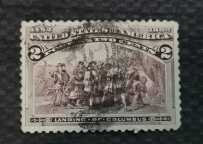 USA 1892 -vylodění Kolumba